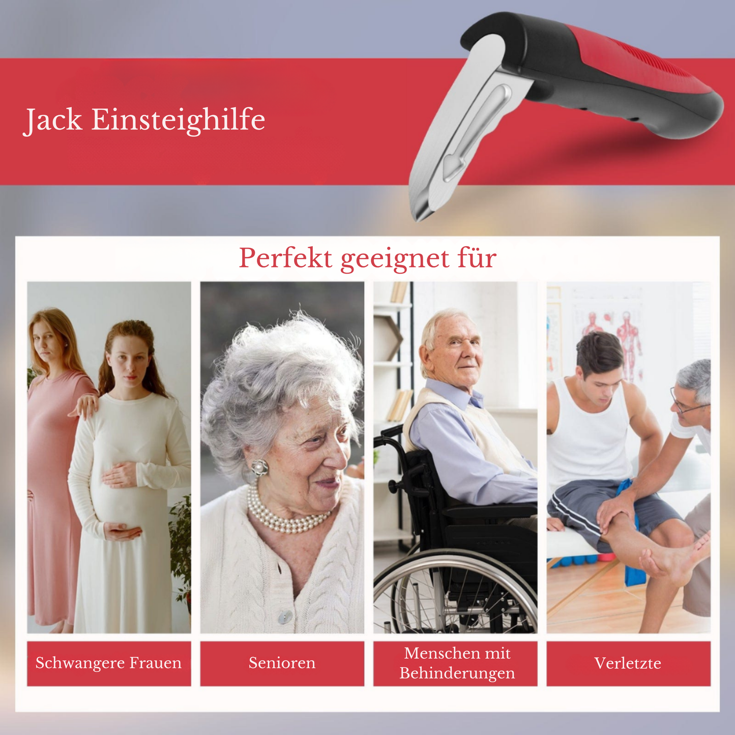 Jack – Autogriff für Sicherheit und Komfort (jetzt 1 + 1 gratis)