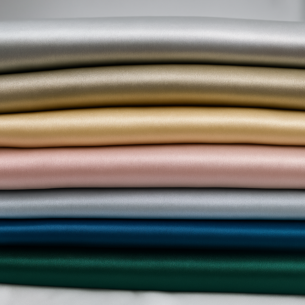 Ayla – Set aus 2 Satin-Kissenbezügen