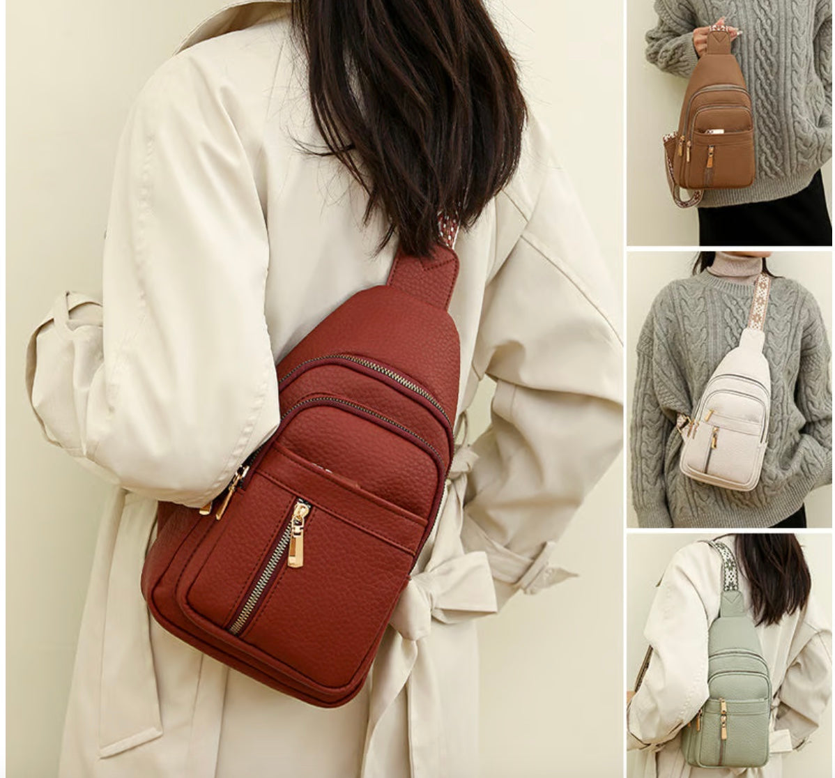 Jacobs Crossbody Bag – Elegante Schultertasche aus Leder