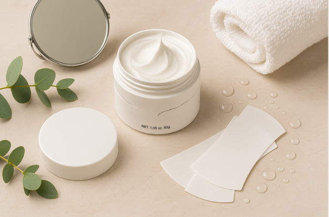 Lanbena Nose Purity Strips und Creme – Verkleinert Poren auf der Nase und absorbiert überschüssiges Hautfett.