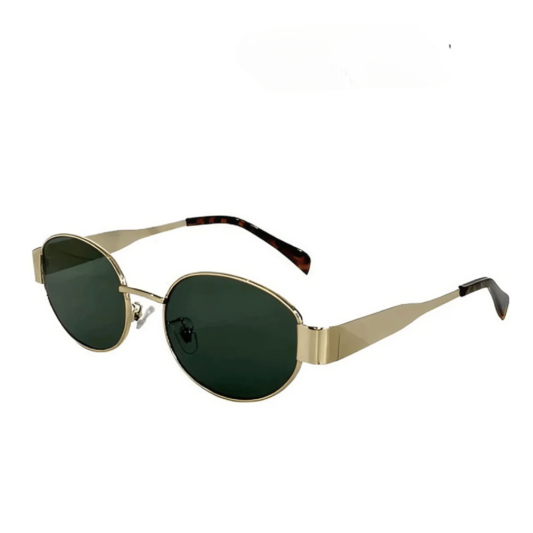 Luna – Retro Sonnenbrille mit ovalem Rahmen und UV-Schutz