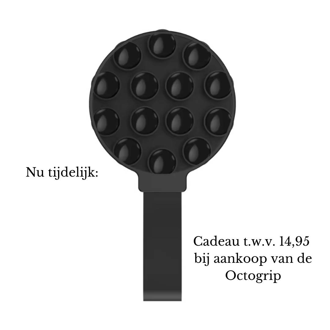 Octogrip – MagSafe Telefoonhouder met Super Grip. Nu tijdelijk met gratis Octogrip Round t.w.v 14,95