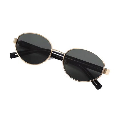 Romy – Retro Sonnenbrille mit ovalem Rahmen und UV-Schutz
