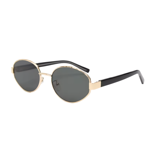 Romy – Retro Sonnenbrille mit ovalem Rahmen und UV-Schutz