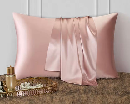 Ayla – Set aus 2 Satin-Kissenbezügen
