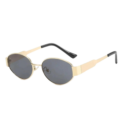 Luna – Retro Sonnenbrille mit ovalem Rahmen und UV-Schutz